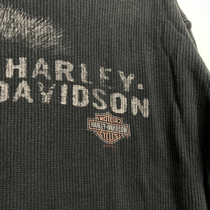 90s Harley Davidson 'Mohawk' Waffle Top