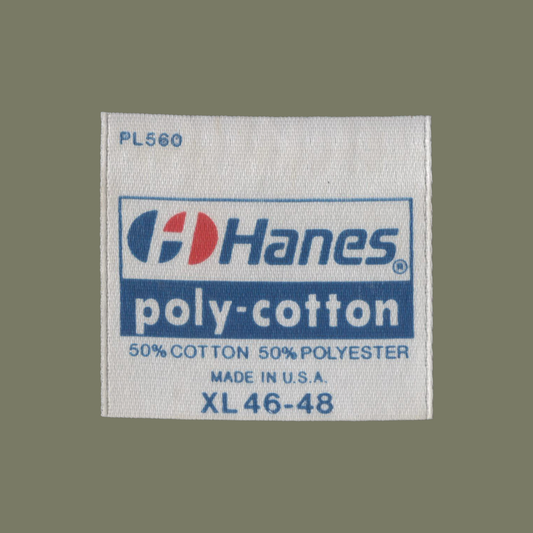 80s Hanes Poly-Cotton